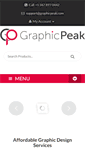 Mobile Screenshot of graphicpeak.com