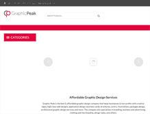 Tablet Screenshot of graphicpeak.com
